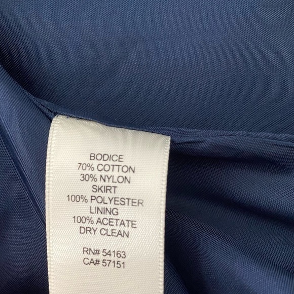 Eliza J Lace & Faille Lace A-Line Party Faux Wrap Dress Size 2 - Picture 7 of 7